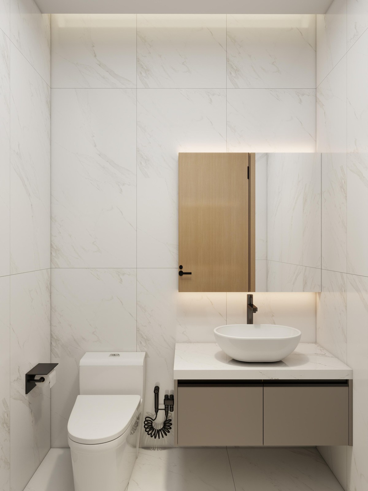 Huntington Beach · Bathroom — Design Rendering