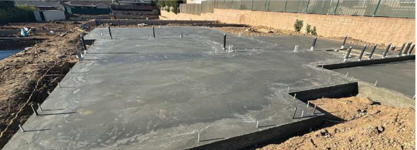 Concrete Placement — Project Photograph