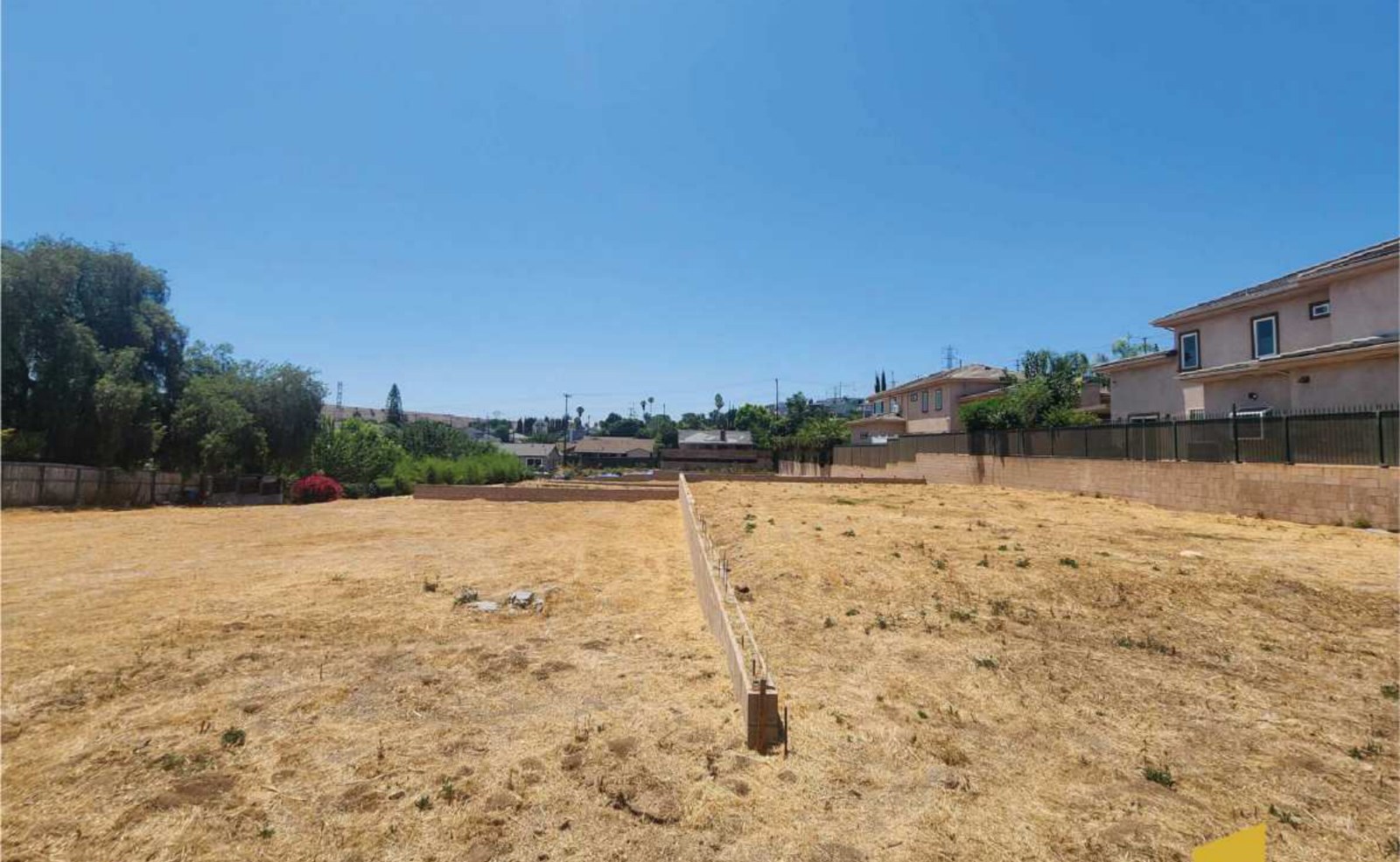Site Preparation — Project Photograph